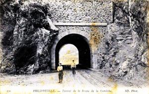 Philippeville - Route de la Corniche - Tunnel